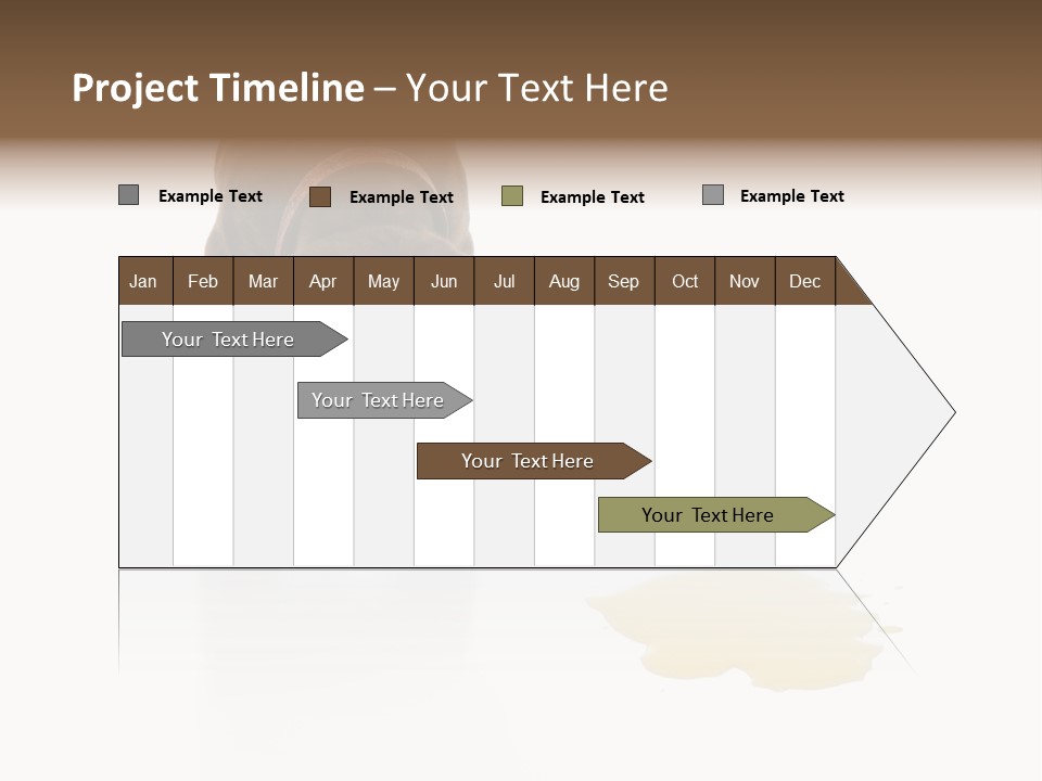 Isolated Potty Pet PowerPoint Template