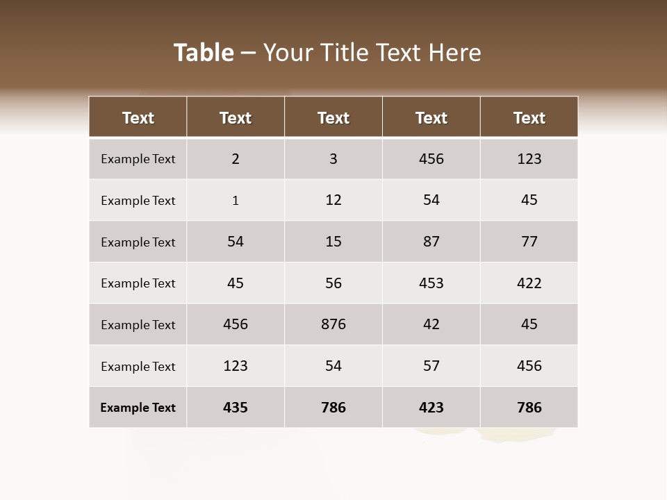 Isolated Potty Pet PowerPoint Template