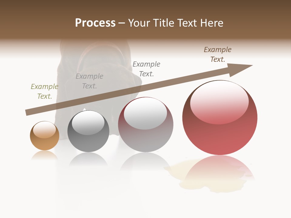 Isolated Potty Pet PowerPoint Template