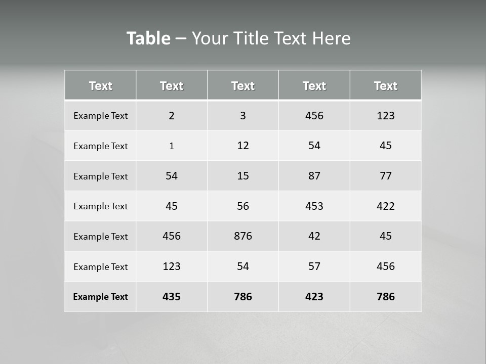 Grungy Chair Eerie PowerPoint Template