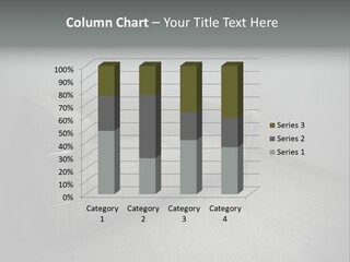 Grungy Chair Eerie PowerPoint Template