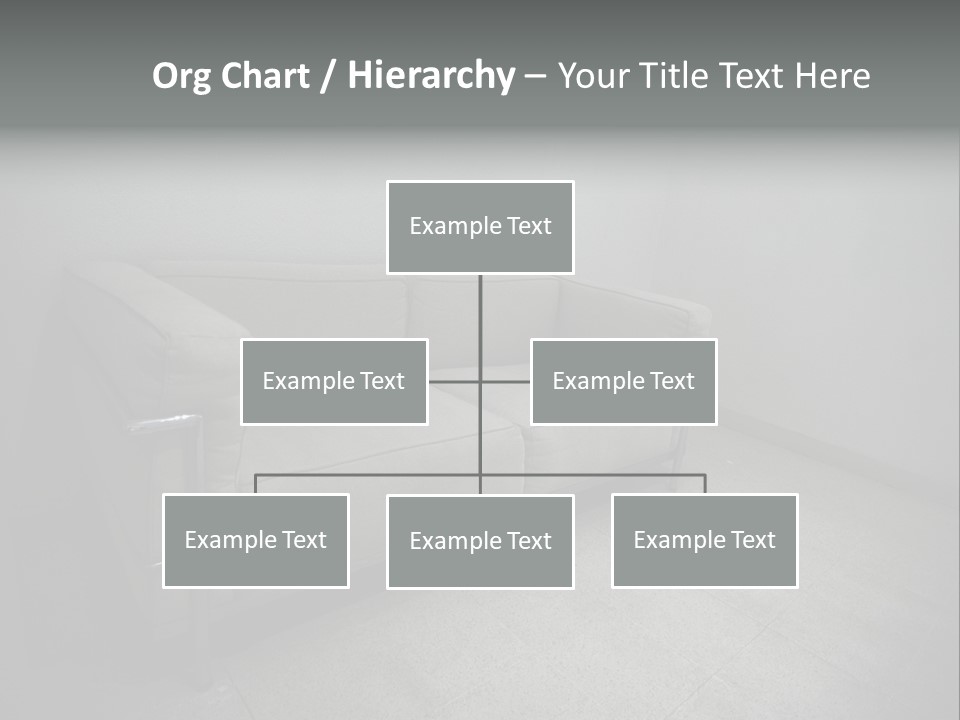 Grungy Chair Eerie PowerPoint Template