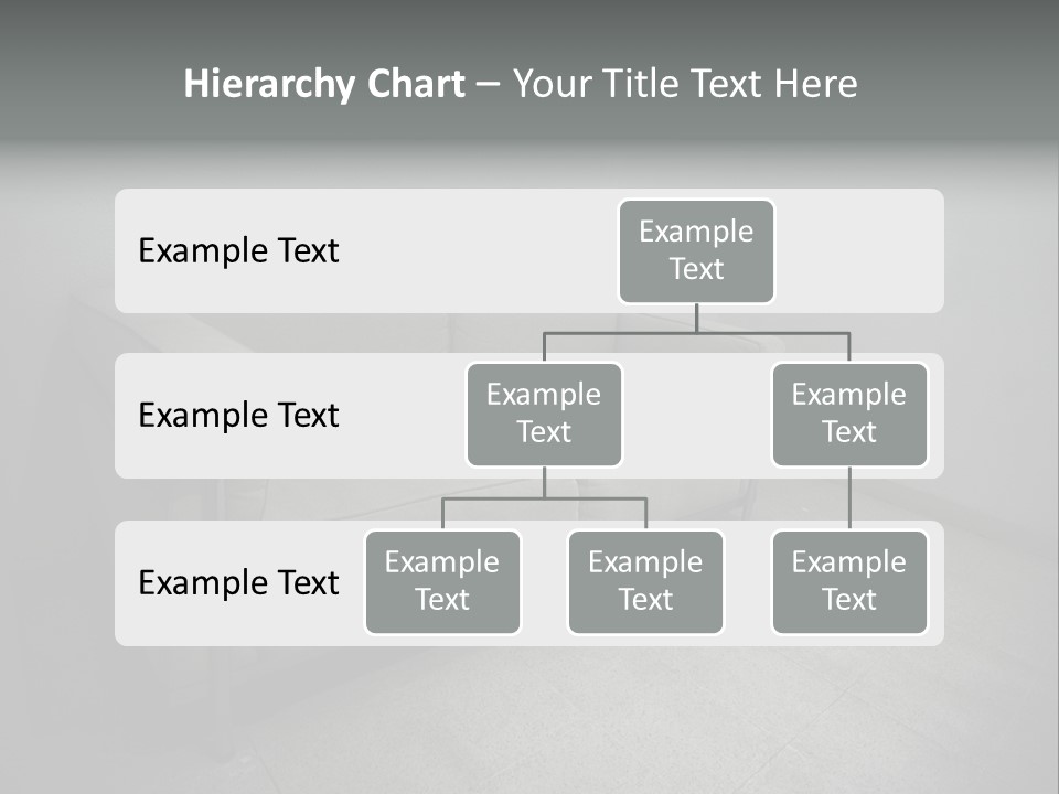 Grungy Chair Eerie PowerPoint Template