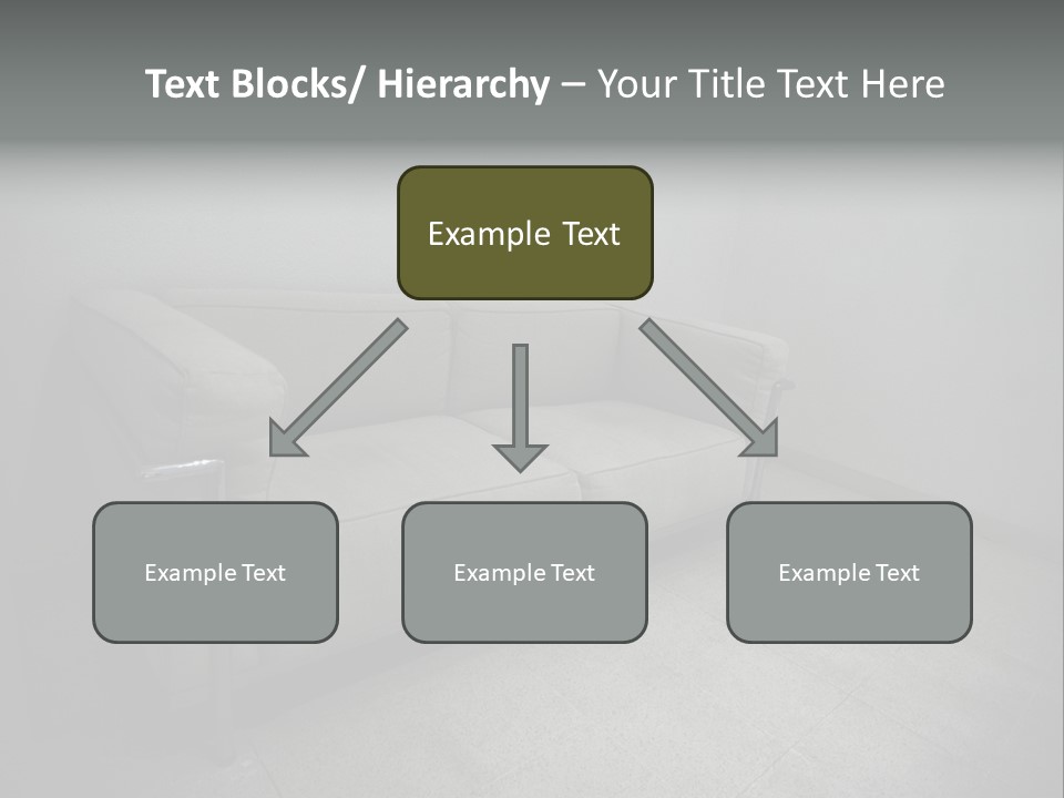Grungy Chair Eerie PowerPoint Template