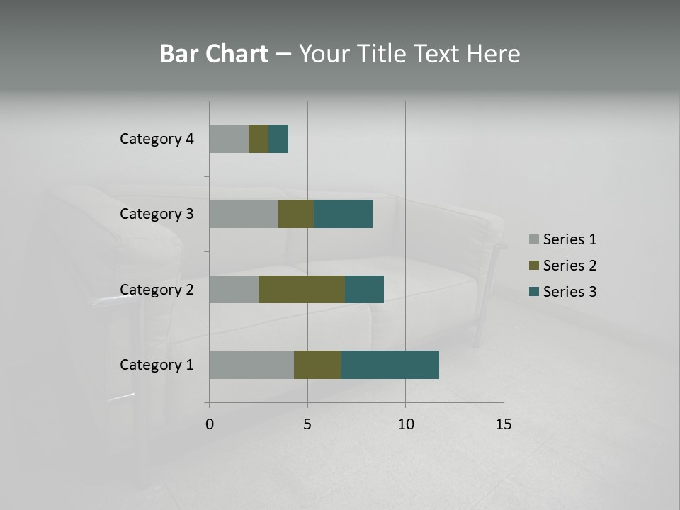 Grungy Chair Eerie PowerPoint Template