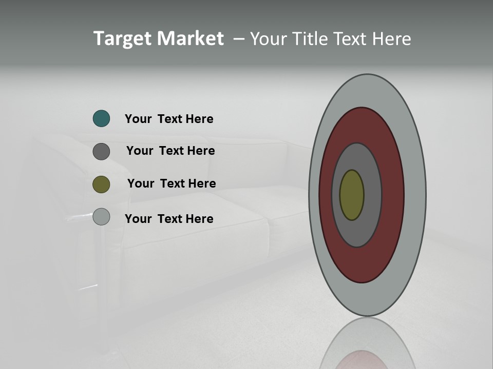 Grungy Chair Eerie PowerPoint Template