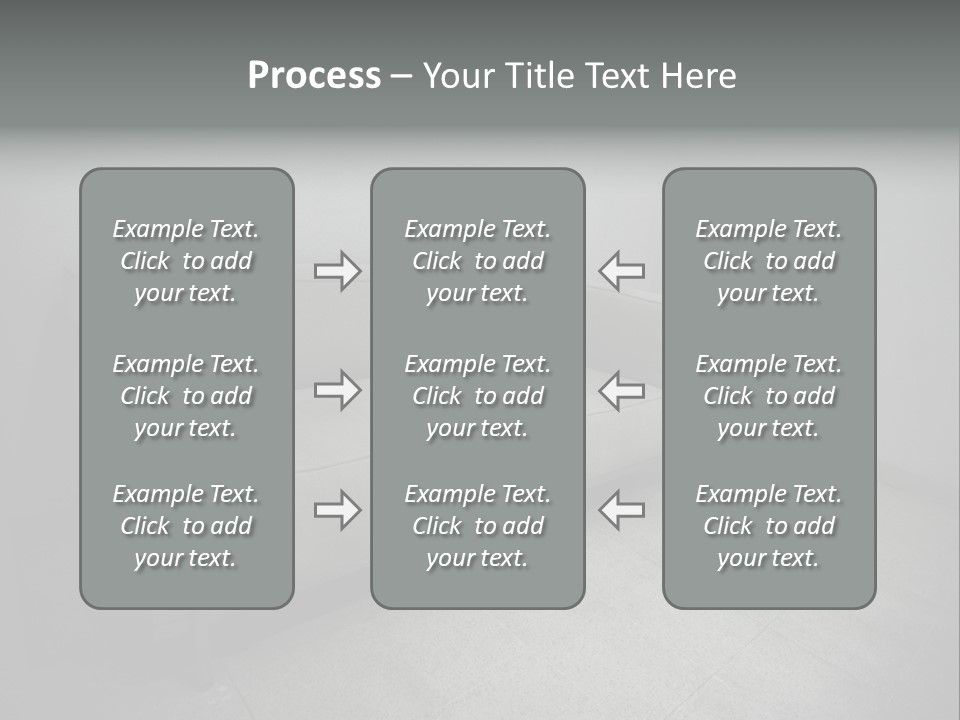 Grungy Chair Eerie PowerPoint Template