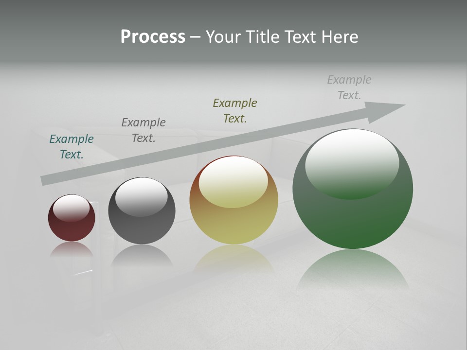 Grungy Chair Eerie PowerPoint Template