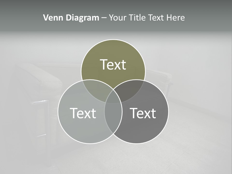Grungy Chair Eerie PowerPoint Template