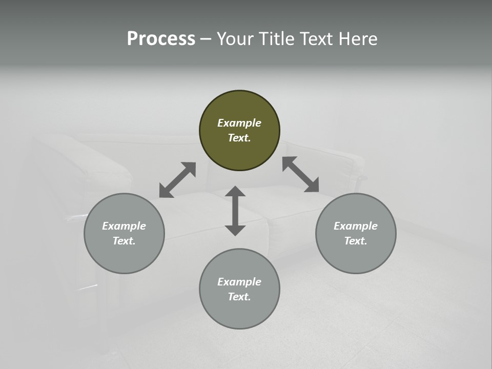 Grungy Chair Eerie PowerPoint Template