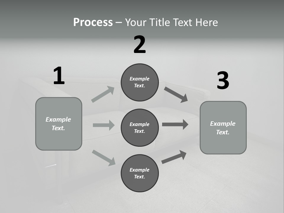 Grungy Chair Eerie PowerPoint Template