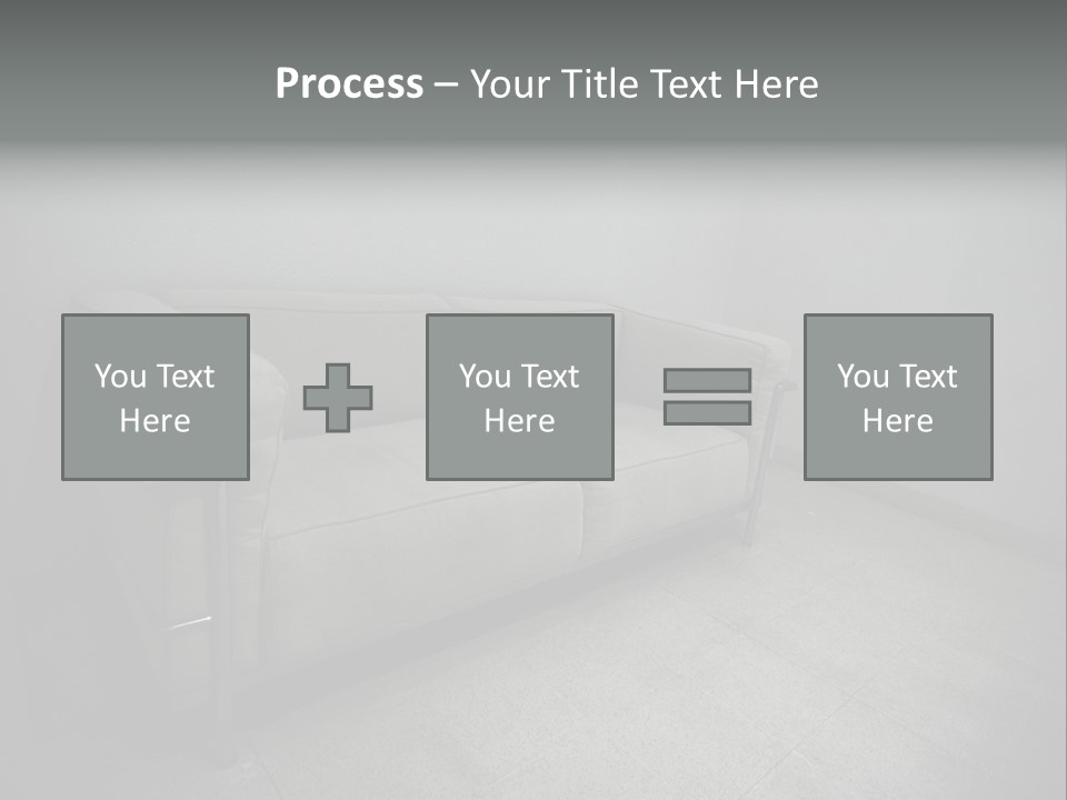 Grungy Chair Eerie PowerPoint Template