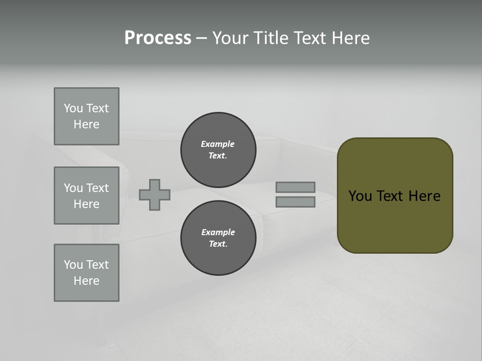 Grungy Chair Eerie PowerPoint Template