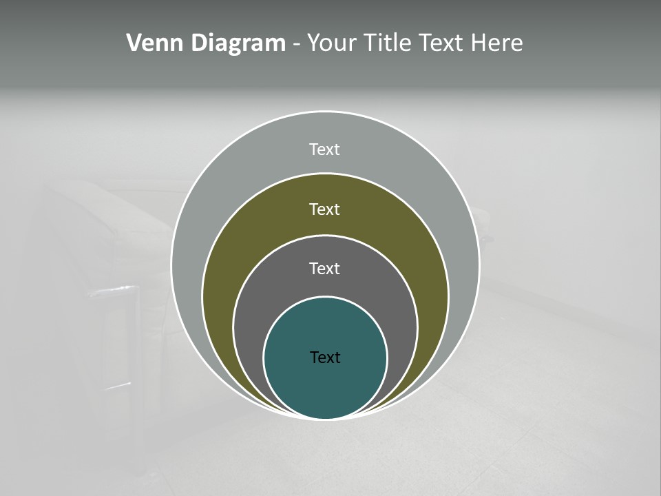 Grungy Chair Eerie PowerPoint Template