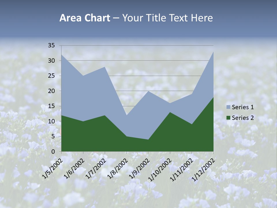 Cereal Flax Focus PowerPoint Template