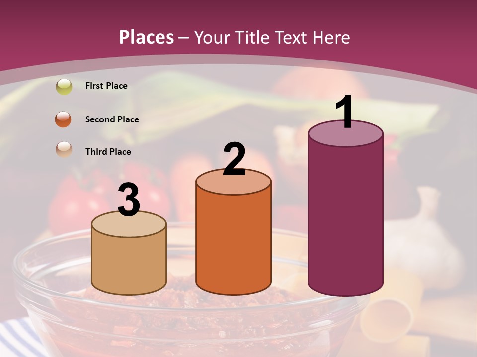 Cuisine Tomato Onion PowerPoint Template