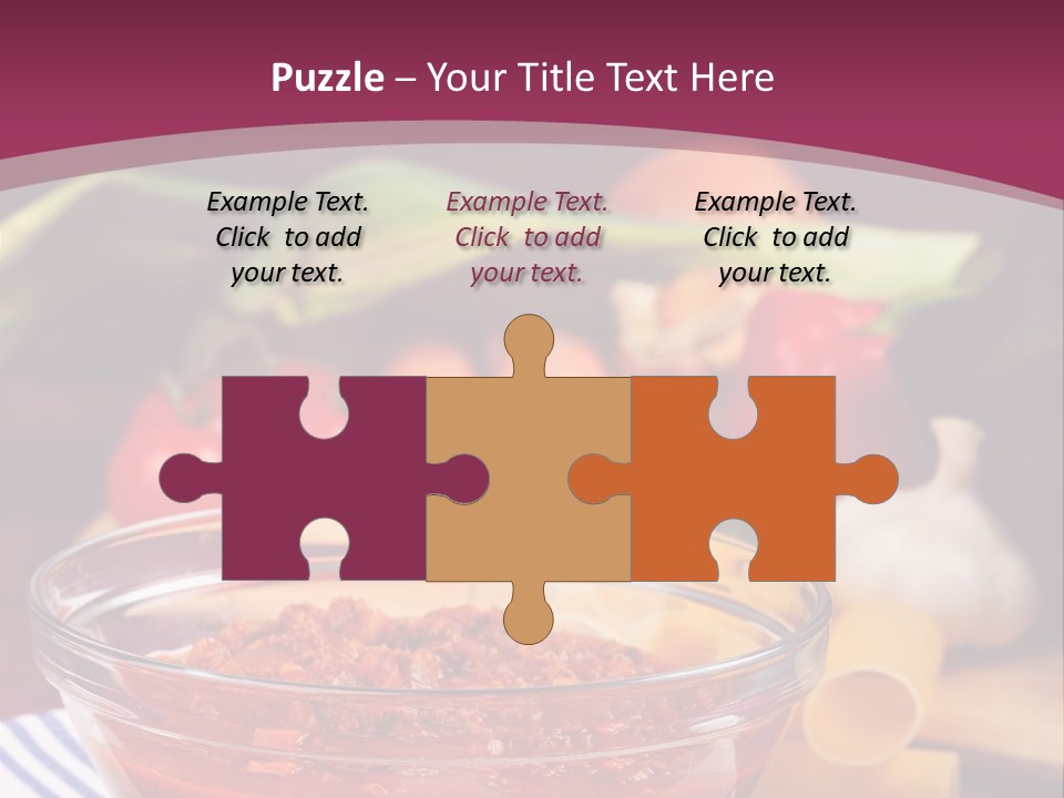 Cuisine Tomato Onion PowerPoint Template