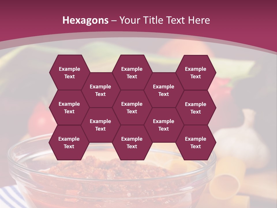 Cuisine Tomato Onion PowerPoint Template