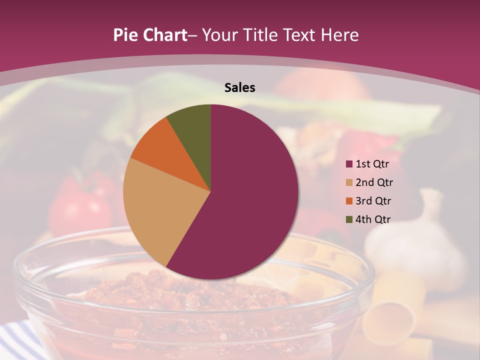 Cuisine Tomato Onion PowerPoint Template