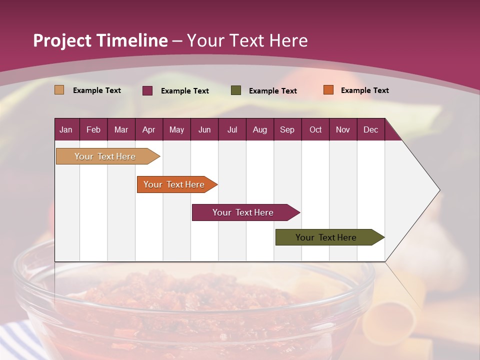 Cuisine Tomato Onion PowerPoint Template
