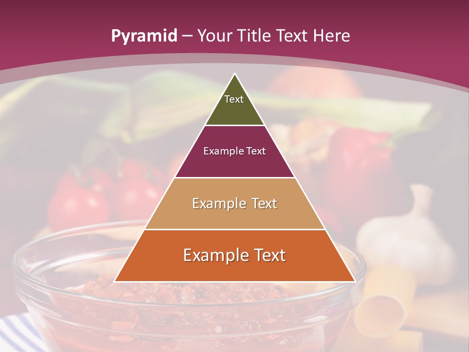 Cuisine Tomato Onion PowerPoint Template