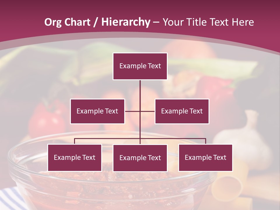 Cuisine Tomato Onion PowerPoint Template