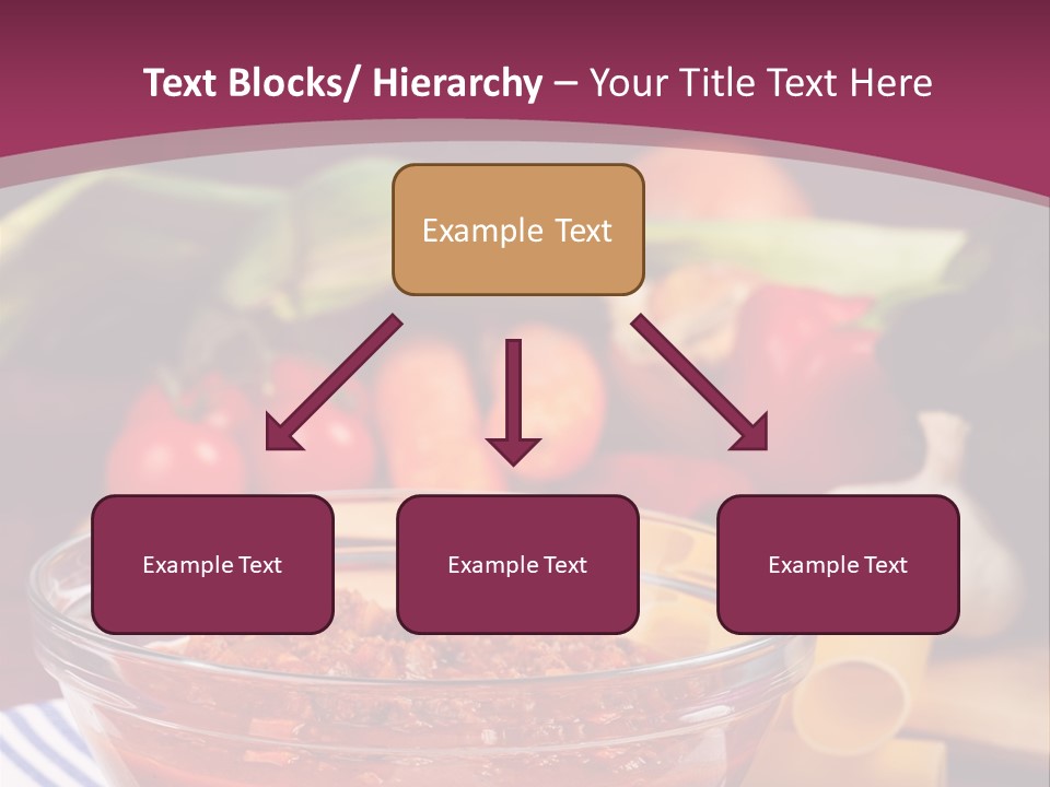 Cuisine Tomato Onion PowerPoint Template