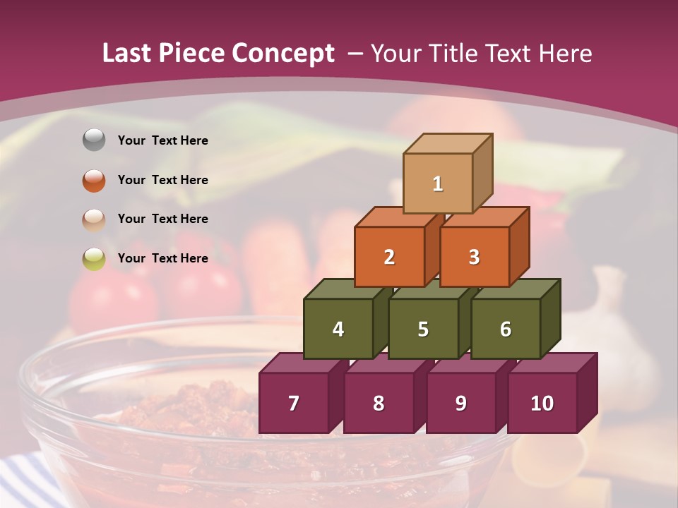 Cuisine Tomato Onion PowerPoint Template