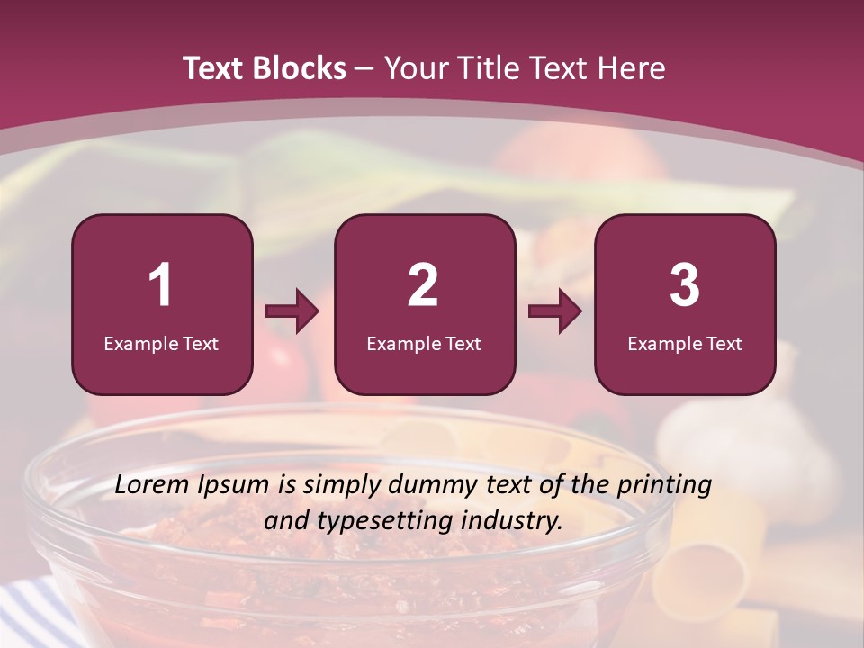 Cuisine Tomato Onion PowerPoint Template