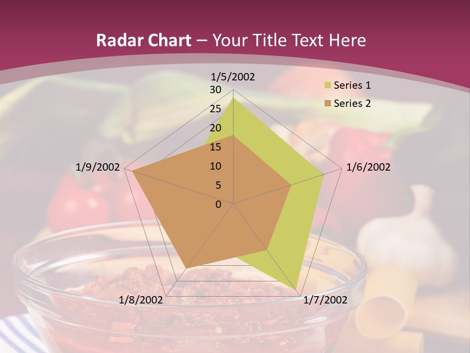 Cuisine Tomato Onion PowerPoint Template