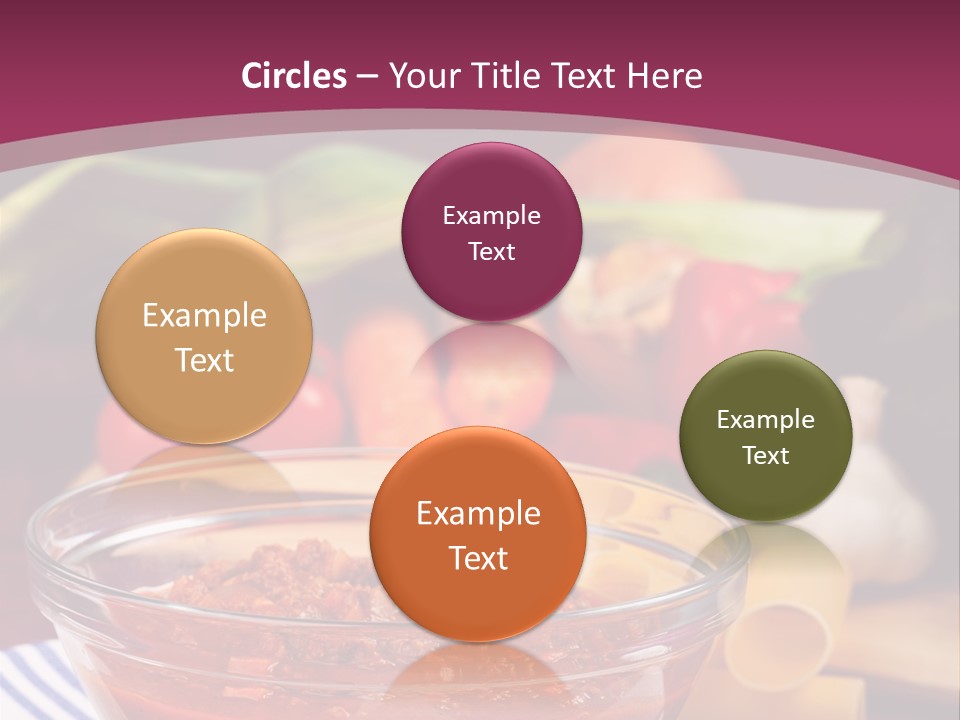 Cuisine Tomato Onion PowerPoint Template