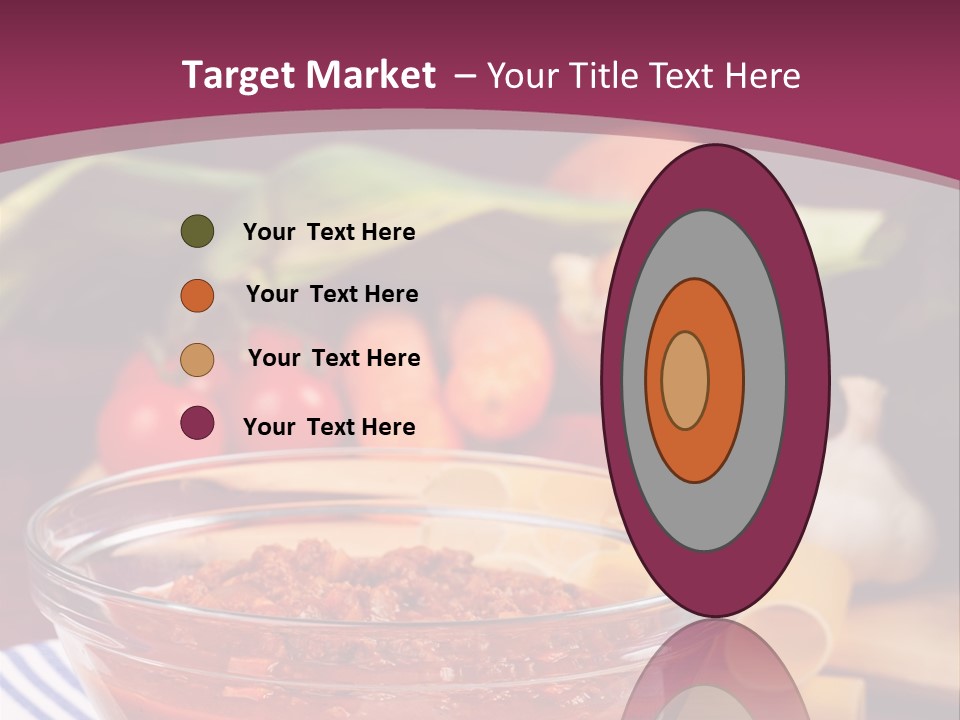 Cuisine Tomato Onion PowerPoint Template