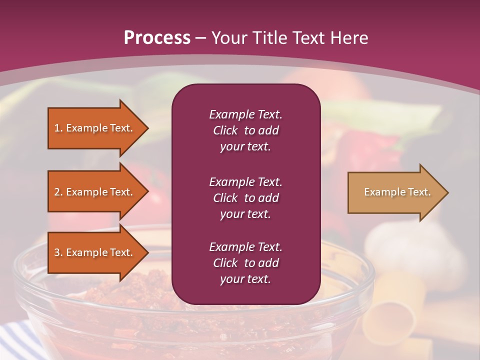 Cuisine Tomato Onion PowerPoint Template