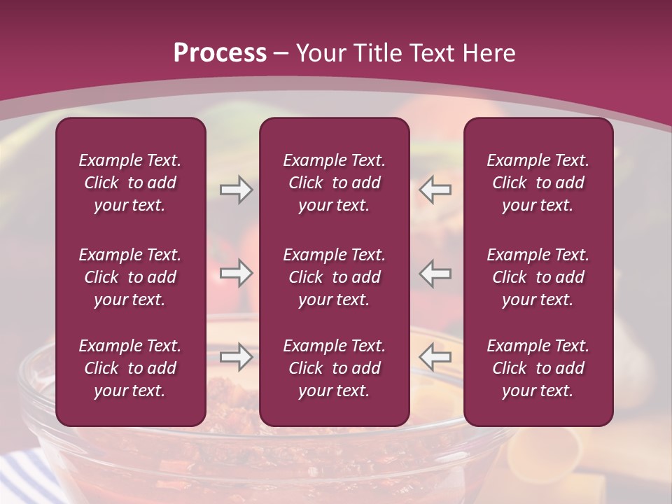 Cuisine Tomato Onion PowerPoint Template