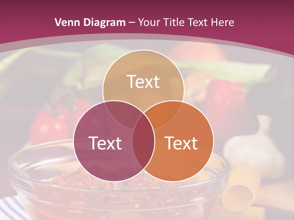 Cuisine Tomato Onion PowerPoint Template