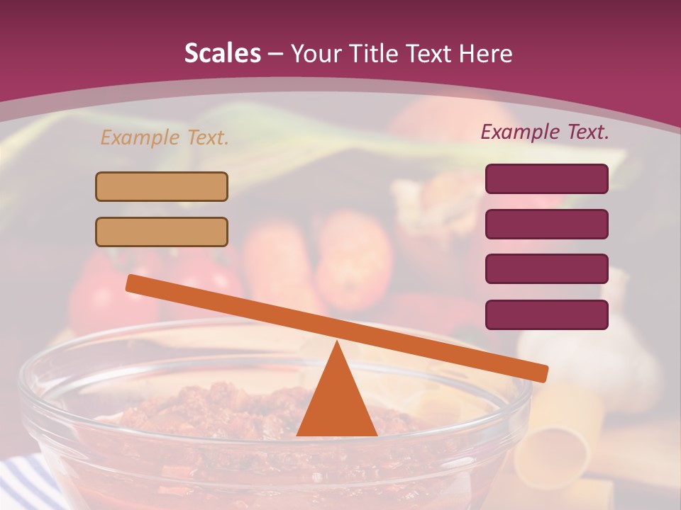 Cuisine Tomato Onion PowerPoint Template