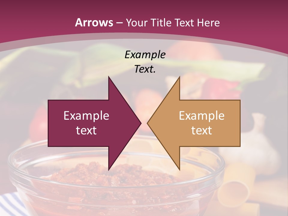 Cuisine Tomato Onion PowerPoint Template