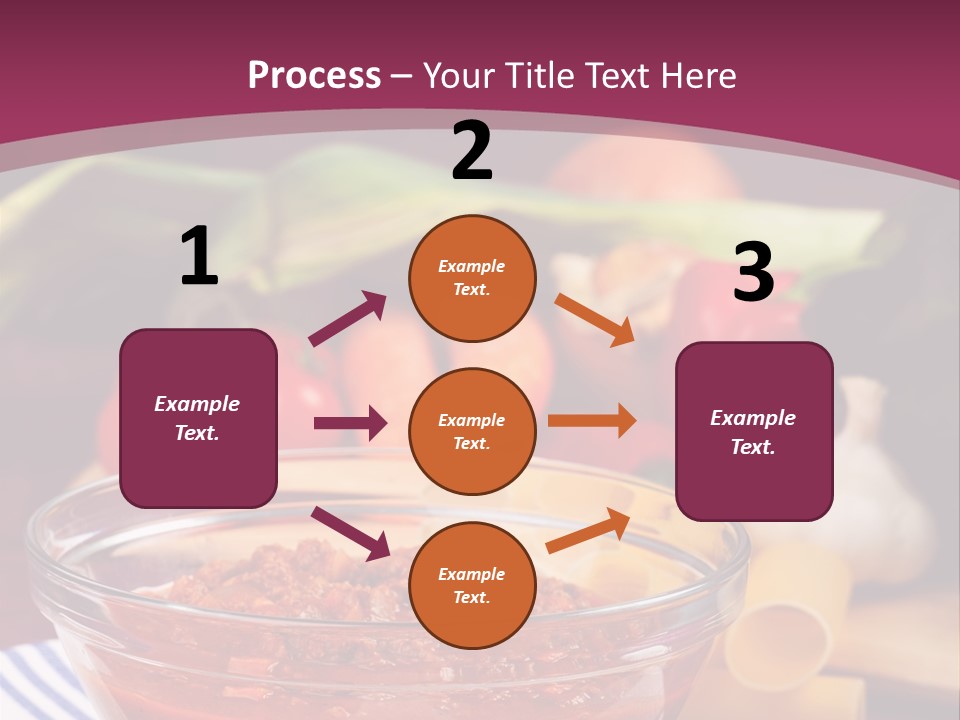 Cuisine Tomato Onion PowerPoint Template