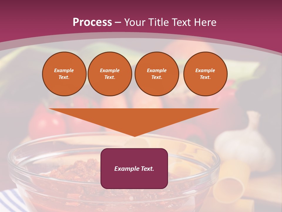 Cuisine Tomato Onion PowerPoint Template