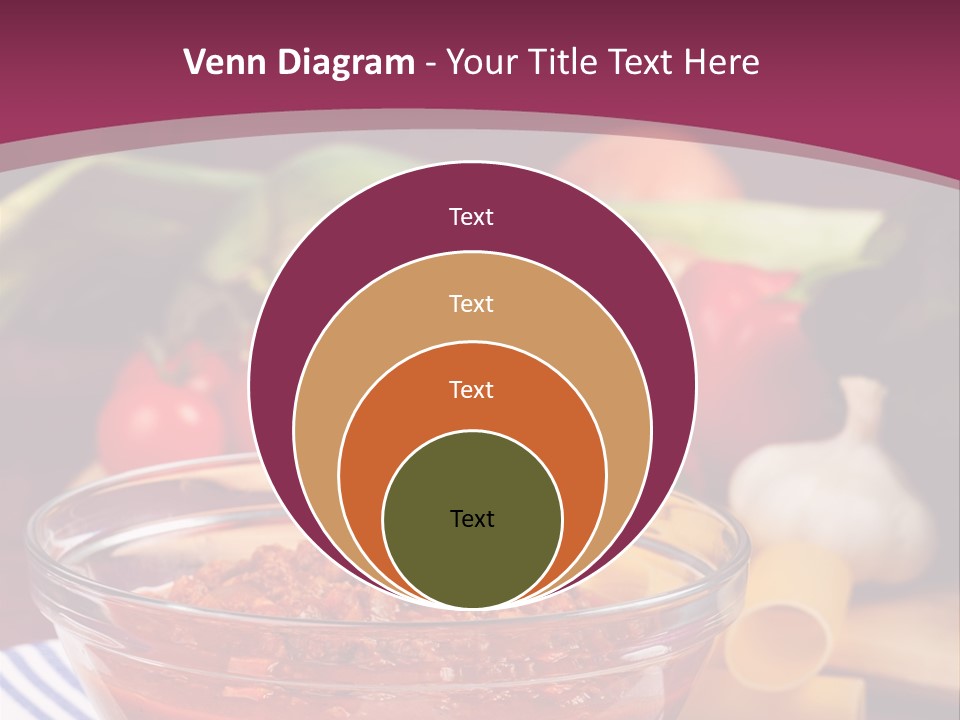 Cuisine Tomato Onion PowerPoint Template