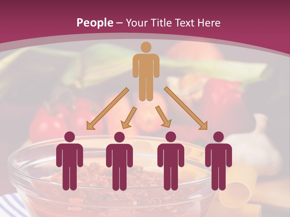 Cuisine Tomato Onion PowerPoint Template