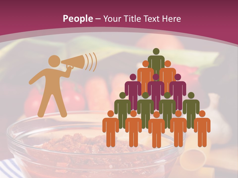 Cuisine Tomato Onion PowerPoint Template