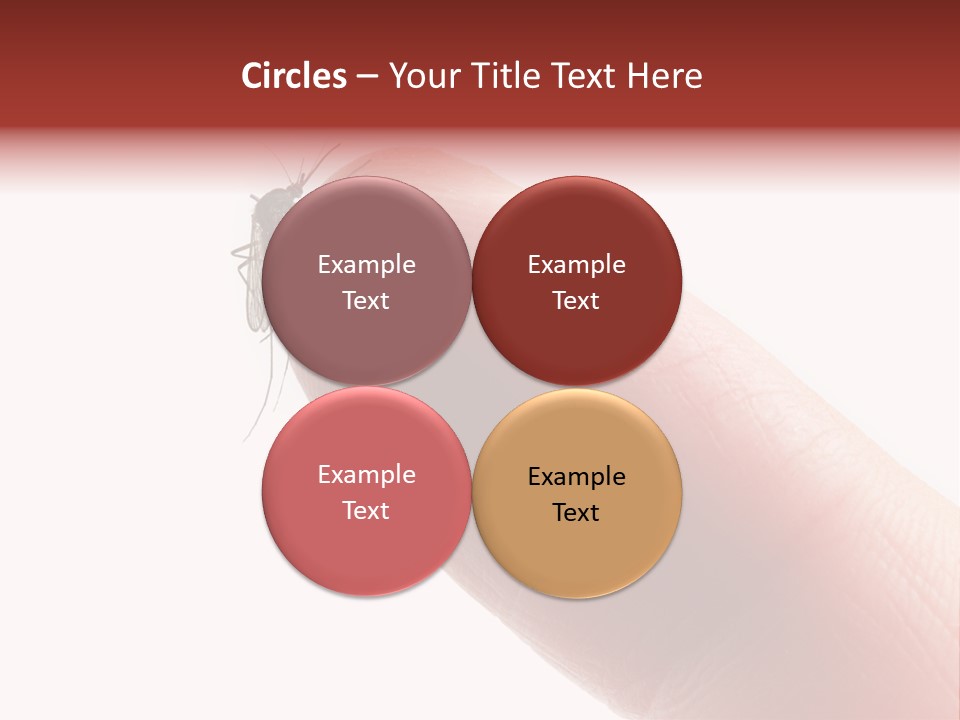 Culex Blood Cutout PowerPoint Template