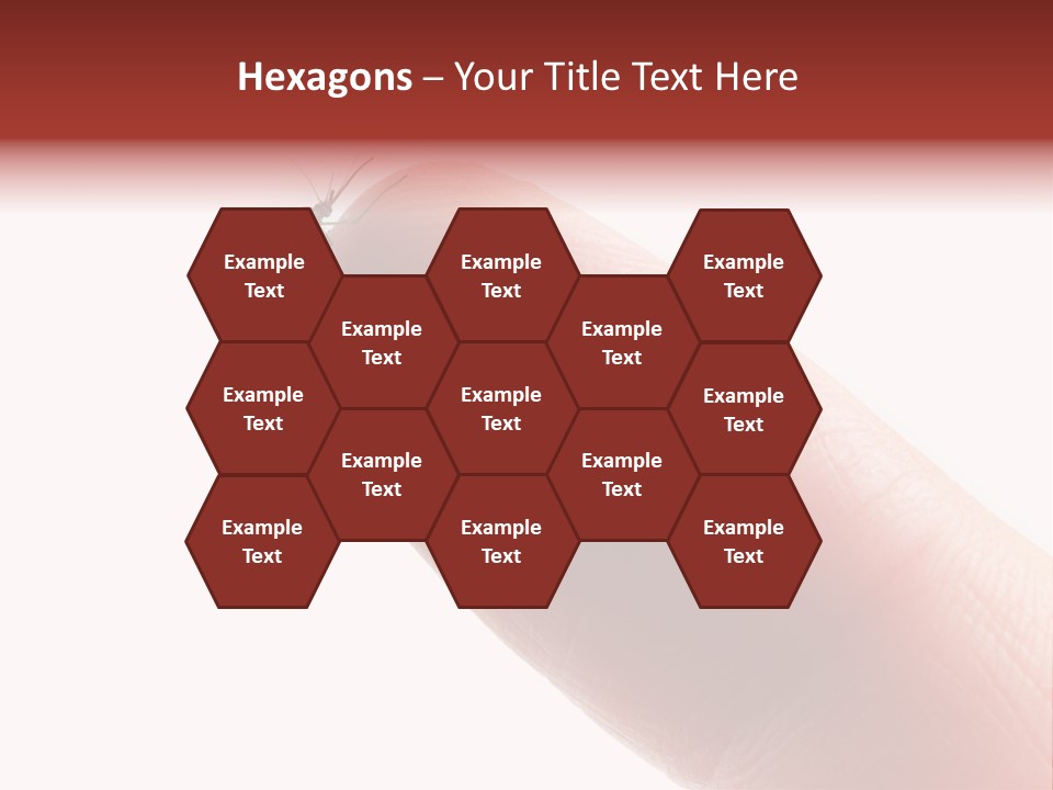 Culex Blood Cutout PowerPoint Template