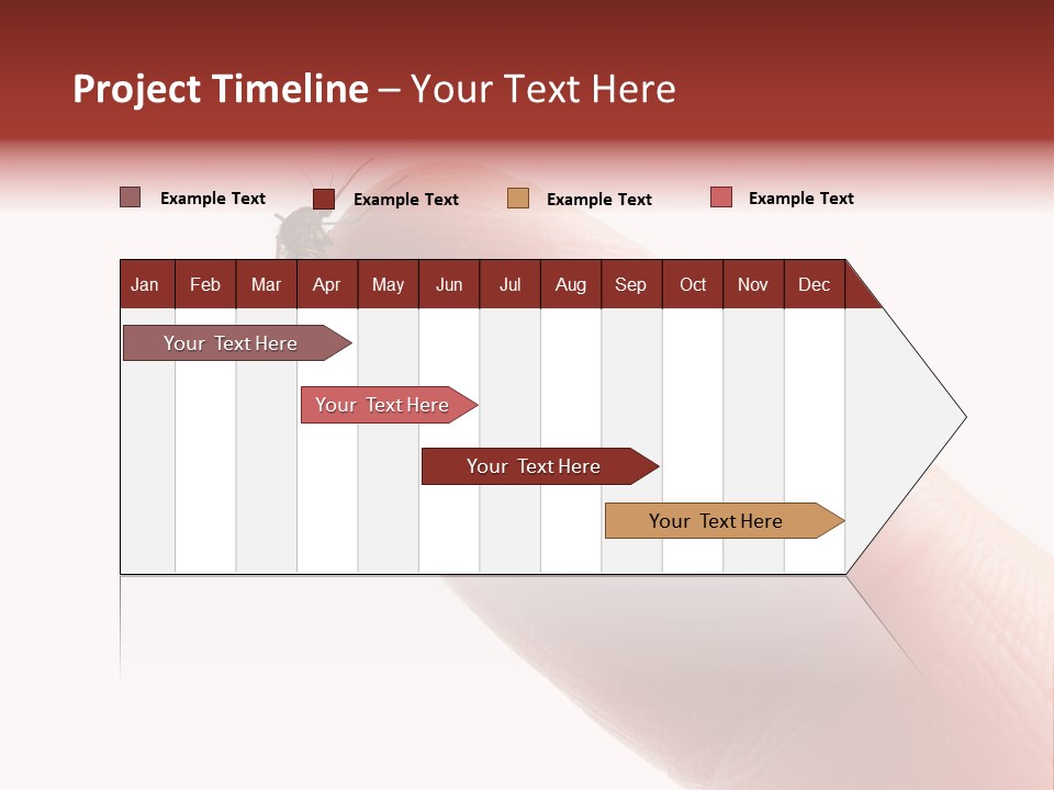Culex Blood Cutout PowerPoint Template