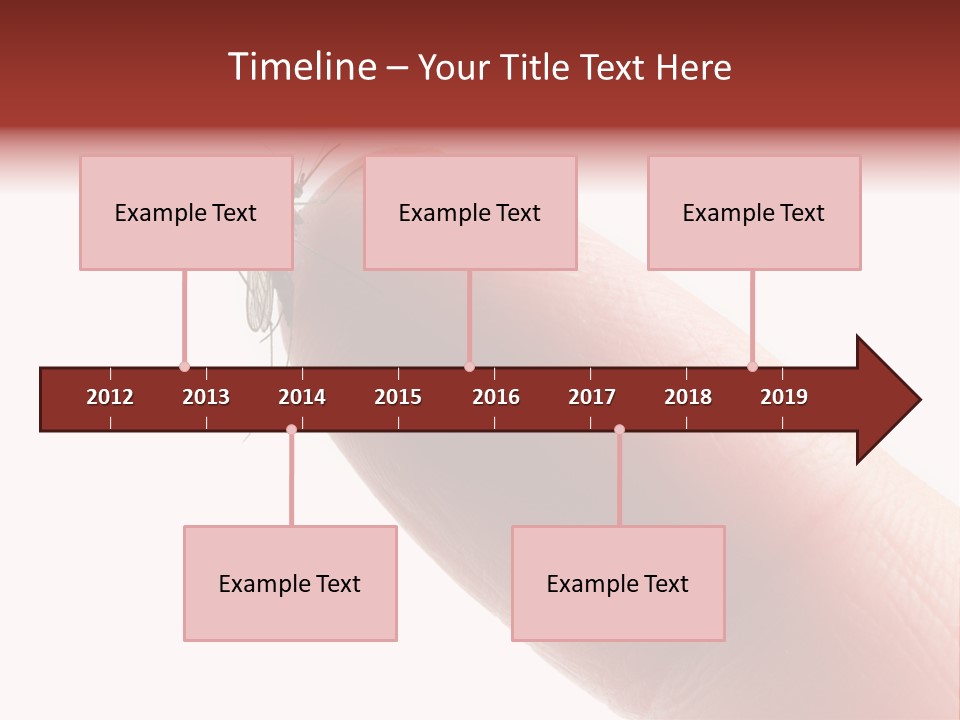 Culex Blood Cutout PowerPoint Template