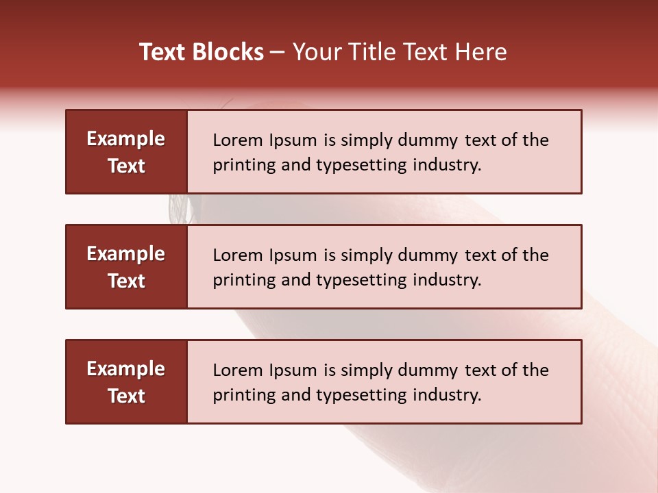 Culex Blood Cutout PowerPoint Template