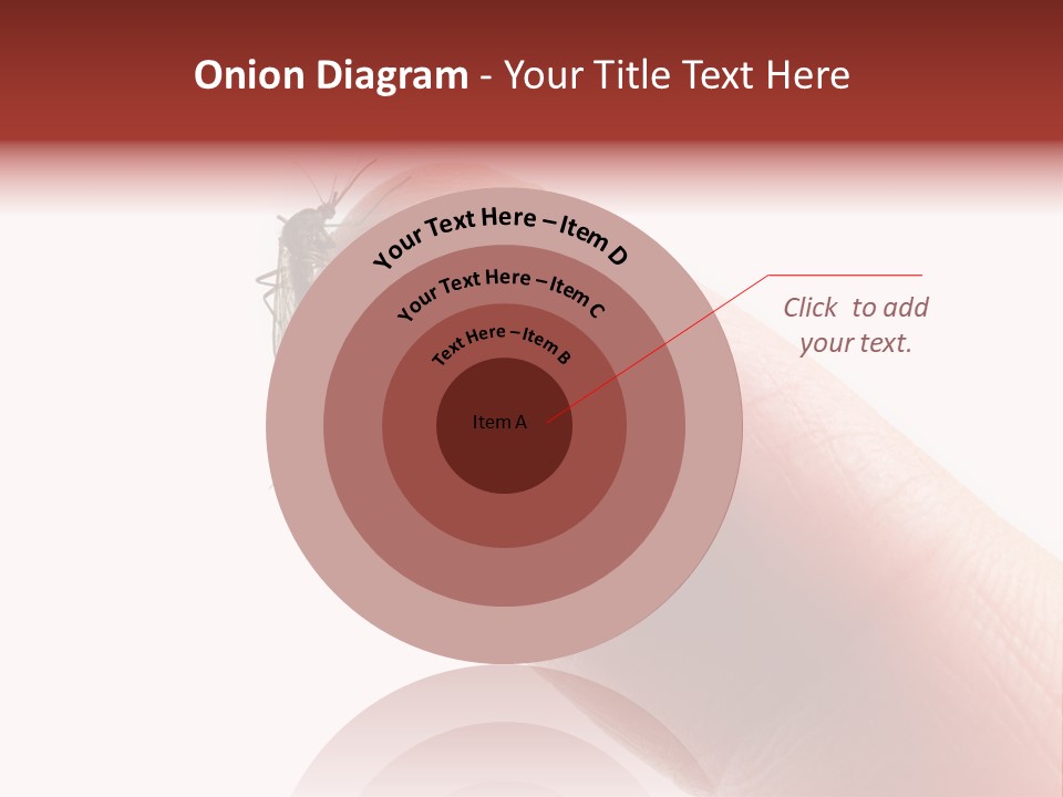 Culex Blood Cutout PowerPoint Template