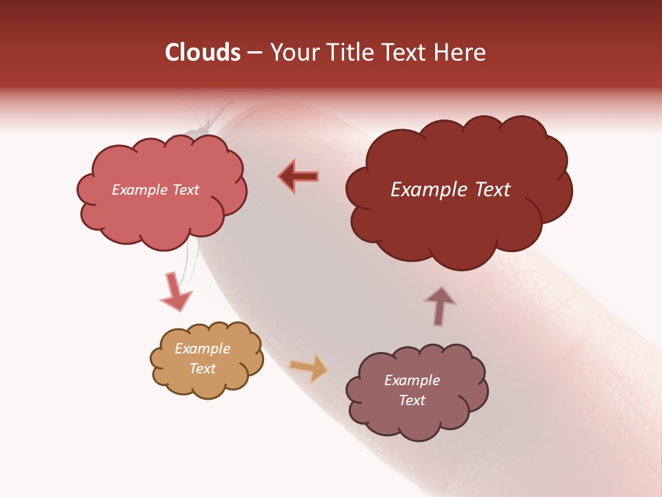 Culex Blood Cutout PowerPoint Template