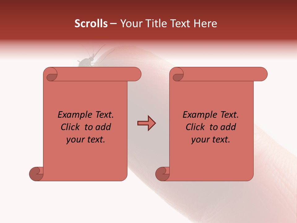 Culex Blood Cutout PowerPoint Template